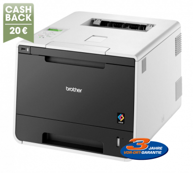 Brother HL-L8250CDN Farblaserdrucker (A4, LAN, Duplex) für 119€ durch 20€ Cashback *UPDATE*