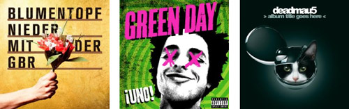 MP3-Neuerscheinungen für 5€ - Blumentopf, Deadmau5, Green Day, uvm.
