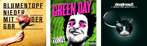 MP3-Neuerscheinungen für 5€ - Blumentopf, Deadmau5, Green Day, uvm.