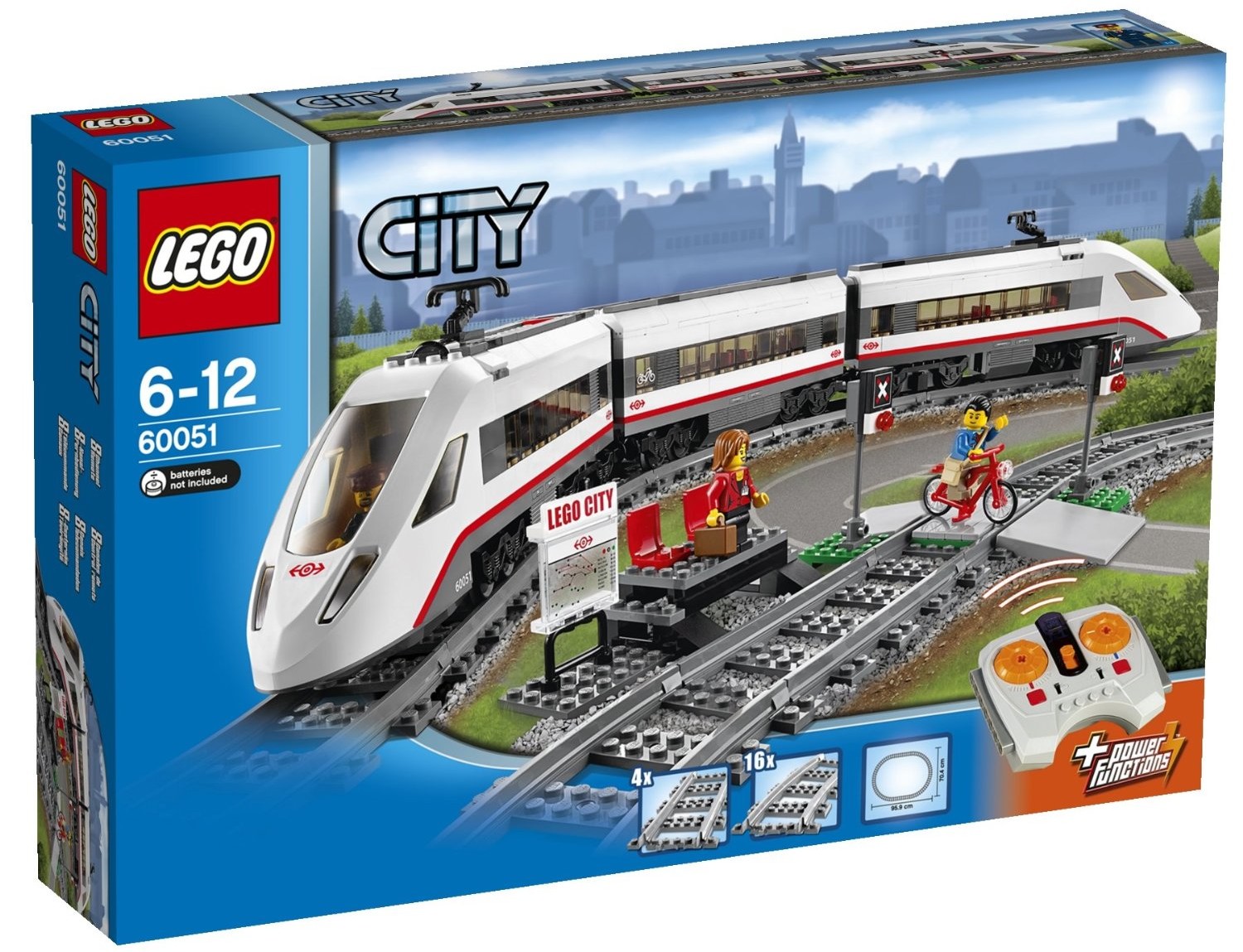 Lego City 60051 Hochgeschwindigkeitszug für 80€