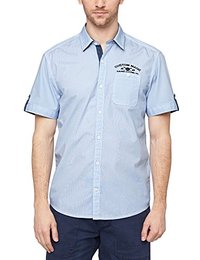 s.Oliver Herren Regular Fit Freizeit Hemd in Poplinqualität ab 7,97€