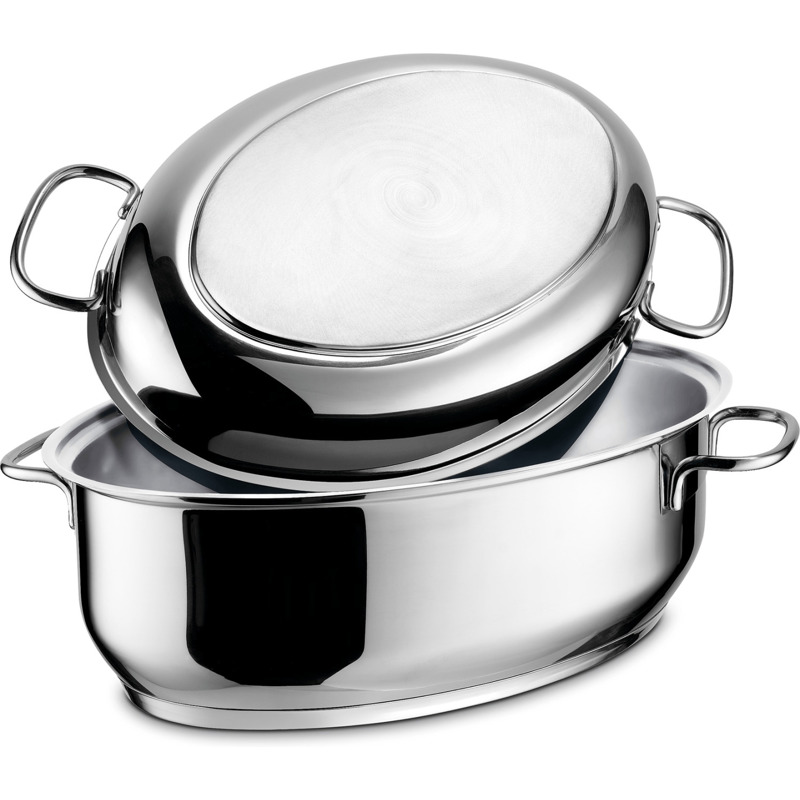 Berndes Bräter Edelstahl 34 x 24 cm mit 28% Ersparnis