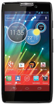 Motorola RAZR HD (4,7" AMOLED Display, 1,5GHz Dual-Core, 1GB RAM, 8 Megapixel Kamera, Android 4.0) für 299€