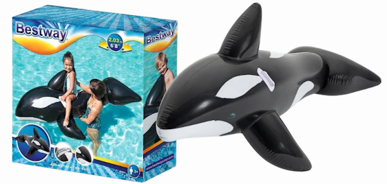 Retro-Klassiker! 🐳 Bestway Jumbo aufblasbarer Wal für 13€ 🌊