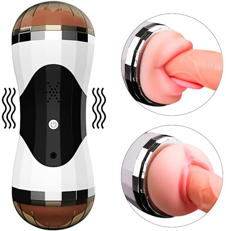 Für IHN: Masturbat*r mit realistischem Design (Vibration + Ton)