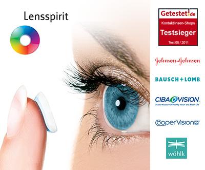 [Kontaktlinsen SEHR günstig] 40€ Lensspirit Gutschein für 19,90€ (+Versandkostenfreie Lieferung, ohne MBW)