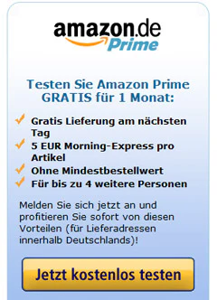 Kostenloser Amazon Prime Testmonat