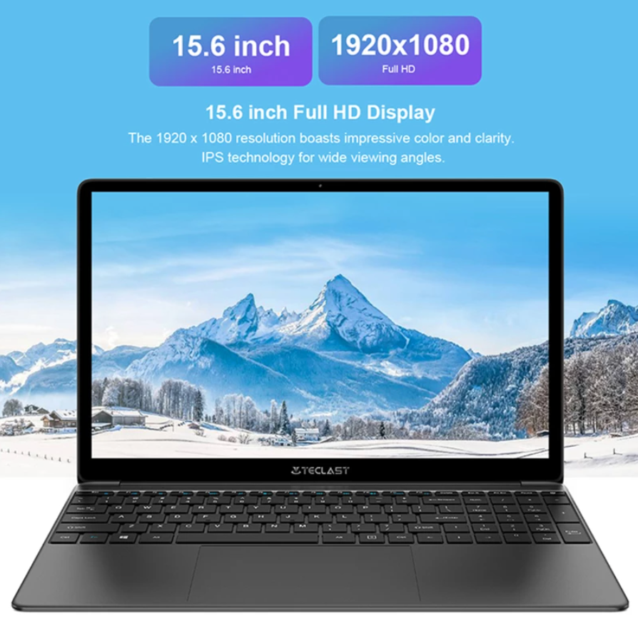 Neueste Teclast F15S 15,6 Zoll Laptop Windows 10