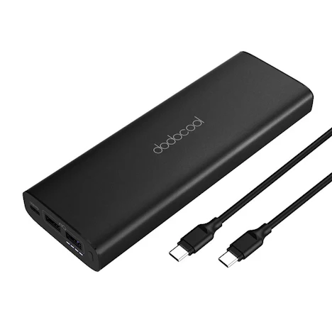 20100mAh 3-Port Powerbank (USB-C Ausgang und Dual USB Ausgang)