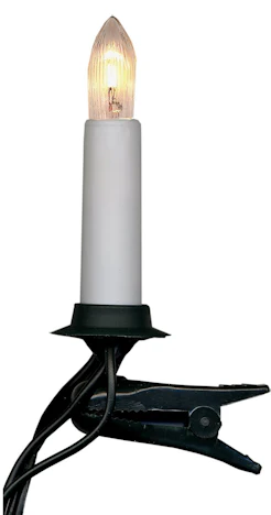 Kerzenkette - 25 Kerzen mit Halter-Klipp
