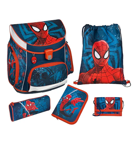 Scooli Ranzenset Spider Man, 5-teilig