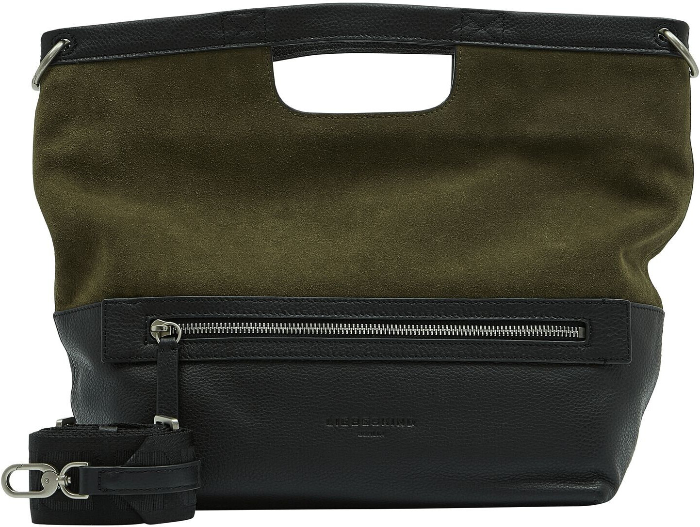 Liebeskind Lynn Suede Satchel M bamboo green mit 22% Nachlass