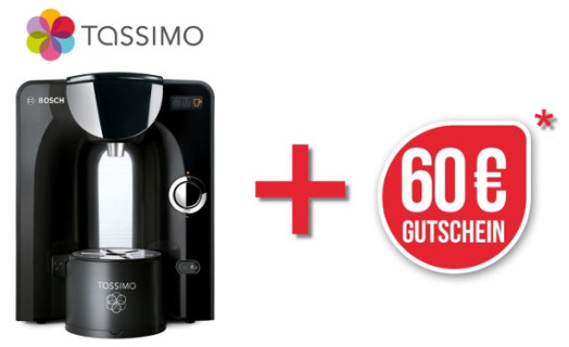 Bosch Tassimo Charmy für 60€ - inkl. 60€ Kapselgutschein