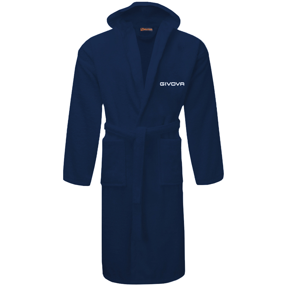 Givova Unisex Bademantel in weiß o. blau für nur 22,99€ statt 44,99€