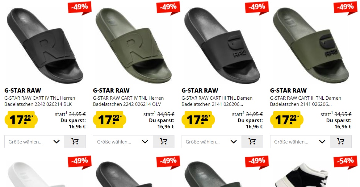 SportSpar_G-Star-Schlappen-Sale SportSpar_G-Star-Schlappen-Sale