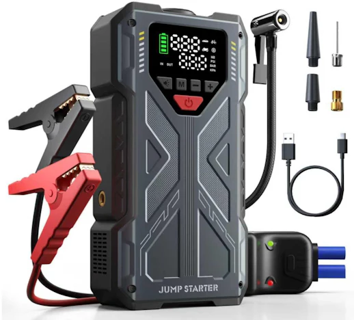 Upgrade Starthilfe Powerbank für PKW mit Kompressor 150PSI