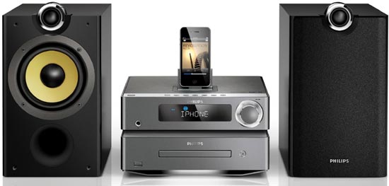 Philips DCB8000/10 Harmony - Micro-Anlage mit Dockingstation für 300€