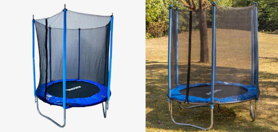 Muwo Jump für 67€ 🤸🏻 - Outdoor Trampolin (Ø 182cm) mit Sicherheitsnetz, bis 150kg 🌻☀️