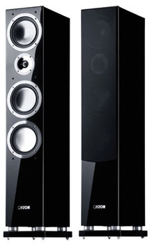 Canton Chrono SL590 DC schwarz für 898€ - sehr gute 3-Wege-Standlautsprecher