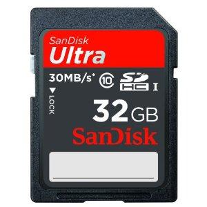 [AMAZON] SanDisk Ultra SDHC 32GB Class 10 Speicherkarte für nur 16,88€ inkl. Versand (idialo 25,10€)