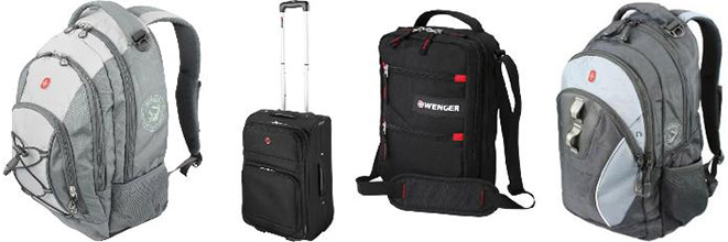 Diverse Wenger-Produkte beim Dealclub - z.B. Wenger Promo 2-Rollen Bordgepäck-Trolley 54 cm, W71792220 - Schwarz für 49,95€