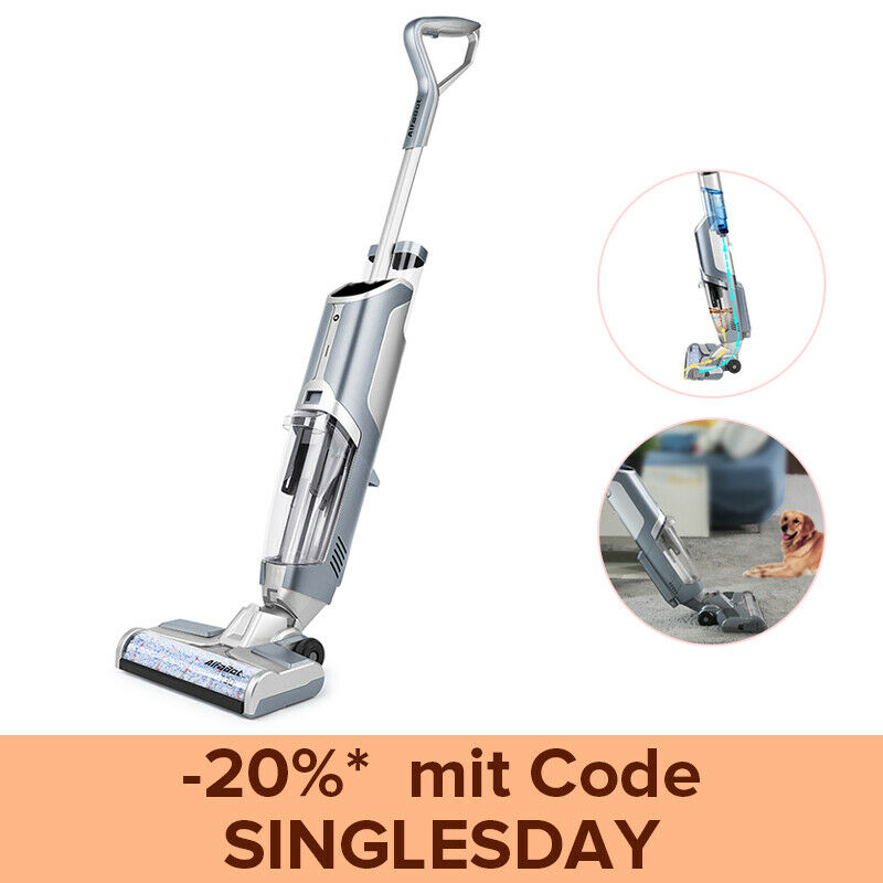 AlfaBot T30 Nass-Trocken-Staubsauger Akku Wasser Handstaubsauger 