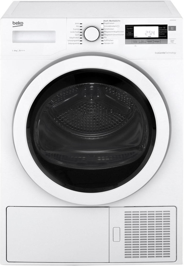 Beko DE8535RX0 Wärmepumpentrockner für 414€ – 8kg Füllmenge, Energieeffizienzklasse A+++