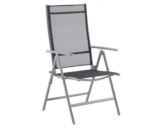 Gartenstuhl Palau für 29€ - Klappsessel in Silber/Anthrazit