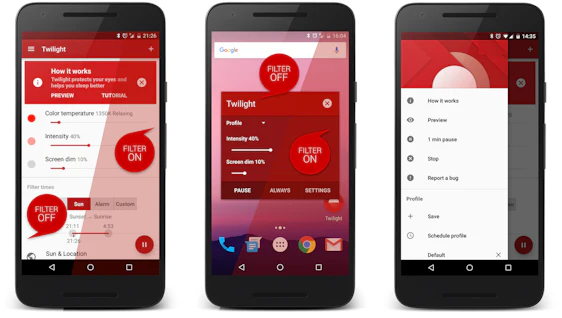 Twilight Pro für 0,10€ - im Google Play Store