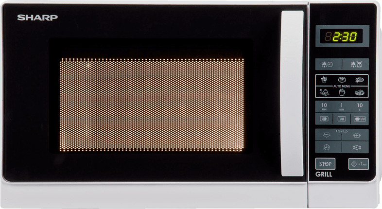 Sharp R642 WW für 79€ – Mikrowelle in Weiß mit Grill, 800 Watt