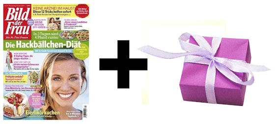 *Vorbei* 6 Monate "Bild der Frau" gratis+ 1 Gratis-Titel für 4,95€ − 6 Wochen Kündigungsfrist