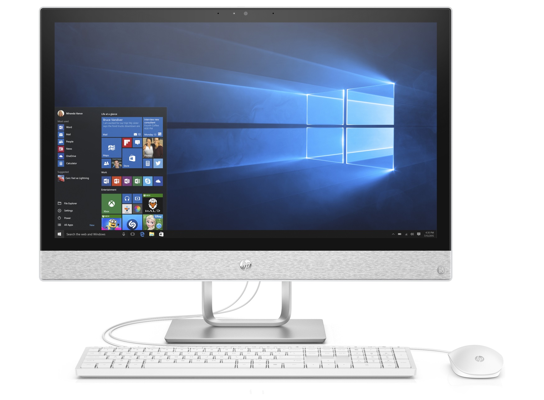 24" Hewlett-Packard HP Pavilion 24-r001ng für 699 EUR inkl. Versand