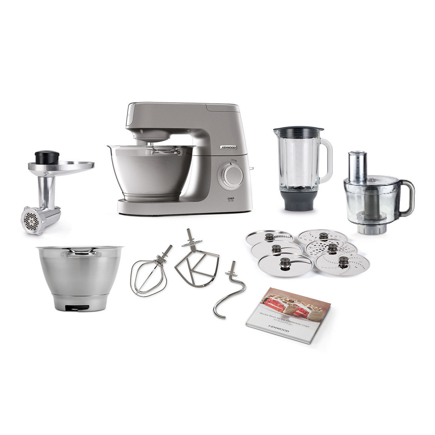 Kenwood KVC 5401.S Chef Elite Küchenmaschine 