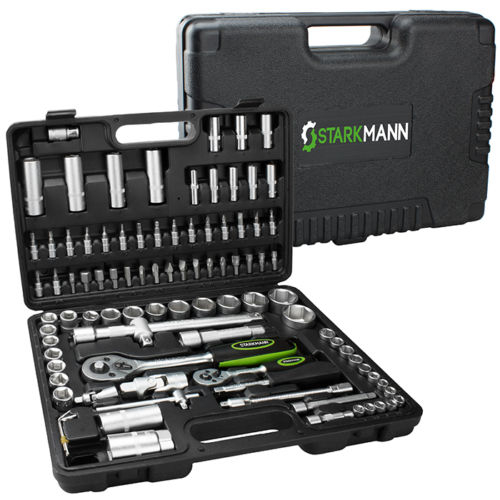 STARKMANN 94 teiliger Steckschlüssel-Satz Knarrenkasten Nußkasten Ratschenkasten für 29,99 € (inkl.Versand) statt 45,99 €. Bei Ebay