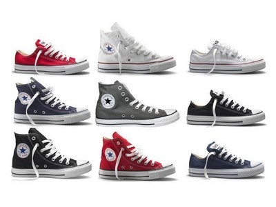 Großer Converse "Chucks" Summer-Sale mit Rabatten bis zu 65%, keine Versandkosten