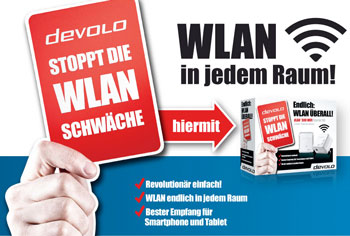 20% Rabatt auf devolo Netzwerkprodukte bei Notebooksbilliger.de *UPDATE*