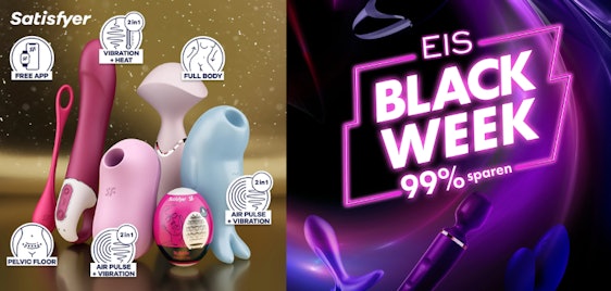 GRATIS Satisfyer Pro 2 & Men One 🔥 Eis.de Black Friday mit bis zu 99% Rabatt | Täglich neue Highlights!