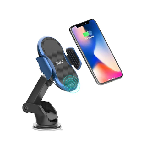 Wireless Charger Auto, 10W / 7.5W / 5W Schnelles Aufladen Auto Kabelloses Ladegerät
