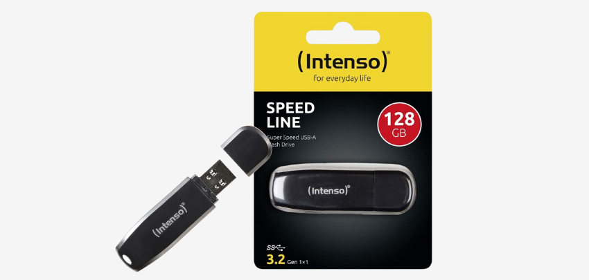 Intenso Speed Line USB 3.2-Stick mit 128GB Speicher für 8€
