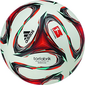 Adidas Torfabrik 2014/15 Matchball für 58€ - offizieller Spielball der Bundesliga