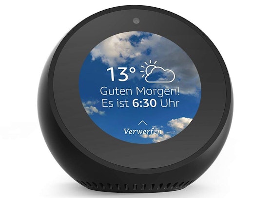 Amazon Echo Spot ab 100€ – smarter Alexa-Lautsprecher mit Bildschirm