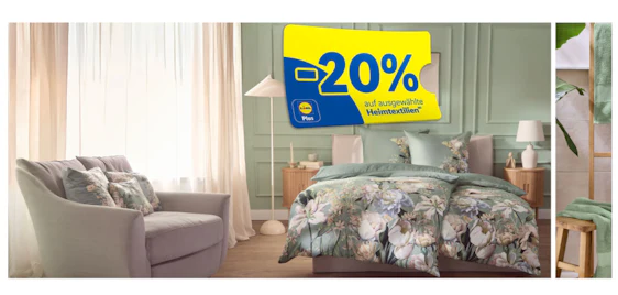 Lidl sale - 20% Rabatt auf ausgewählte LIVARNO Wohnartikel sichern 🛋️🔥
