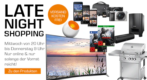 Saturn Late Night Shopping in der Übersicht - z.B. BOSE CineMate 15, Soundbar für 449€