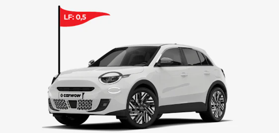 Fiat 600 Hybrid für 149€/Monat! 🚗 Privat-Leasing mit Leasingfaktor 0,5