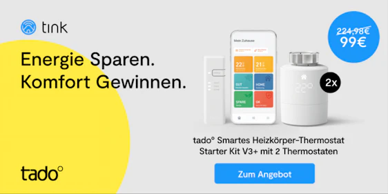 Fette Rabattaktion bei tink 🎉 - die Top 5 smarte Heizungssteuerungen