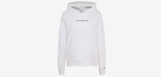 Tommy Hilfiger Damen Hoodie für 50€ - in Weiß, Baumwoll-Mix, Gr. S - XL