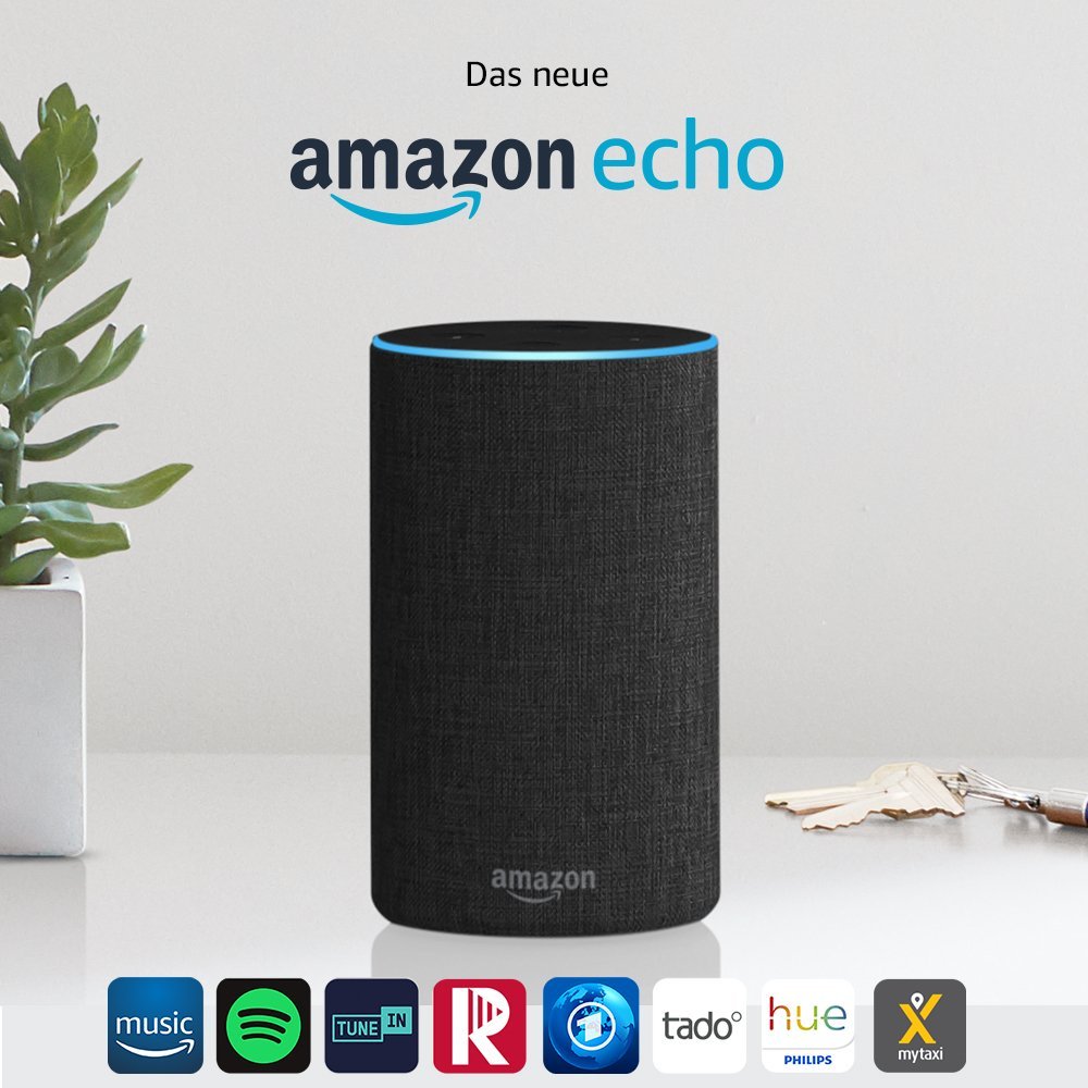 Amazon Echo (2. Generation) für 69,99 EUR inkl. Versand