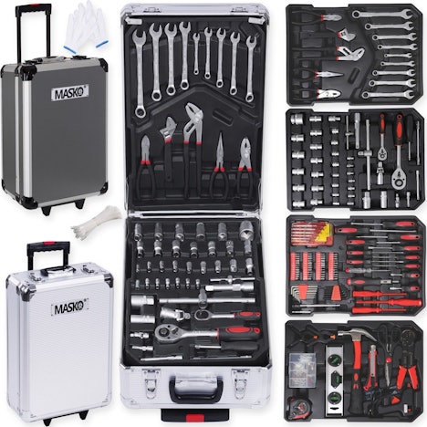 725tlg Werkzeugkoffer Masko® für 62,80 EUR inkl. Versand