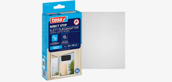 Schutz vor Insekten! 🦟 tesa Insect Stop Klett Fliegengitter für 6€ 🪟 (Prime)