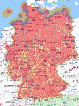 Volle LTE Geschwindigkeit in allen Vodafone RED-Tarifen - auch für Bestandskunden